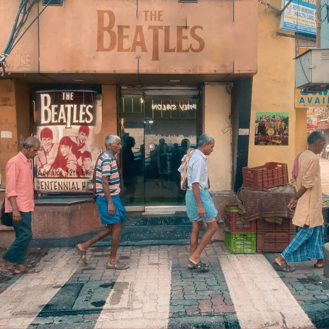 Spotted Beatles in Calcutta