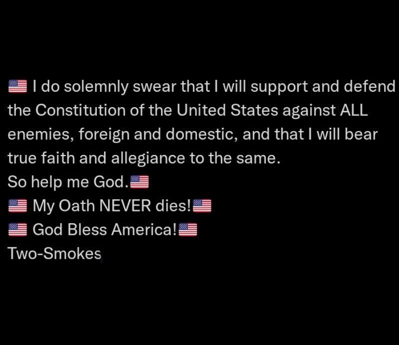 Good night, my Patriot Family. I Love y'all. Please say a prayer for our Warriors.🙏 #Turn22To0 Even ONE is too many!💔 God Bless you ALL! God Bless America!🇺🇸🇺🇸🇺🇸🇺🇸 Two-Smokes