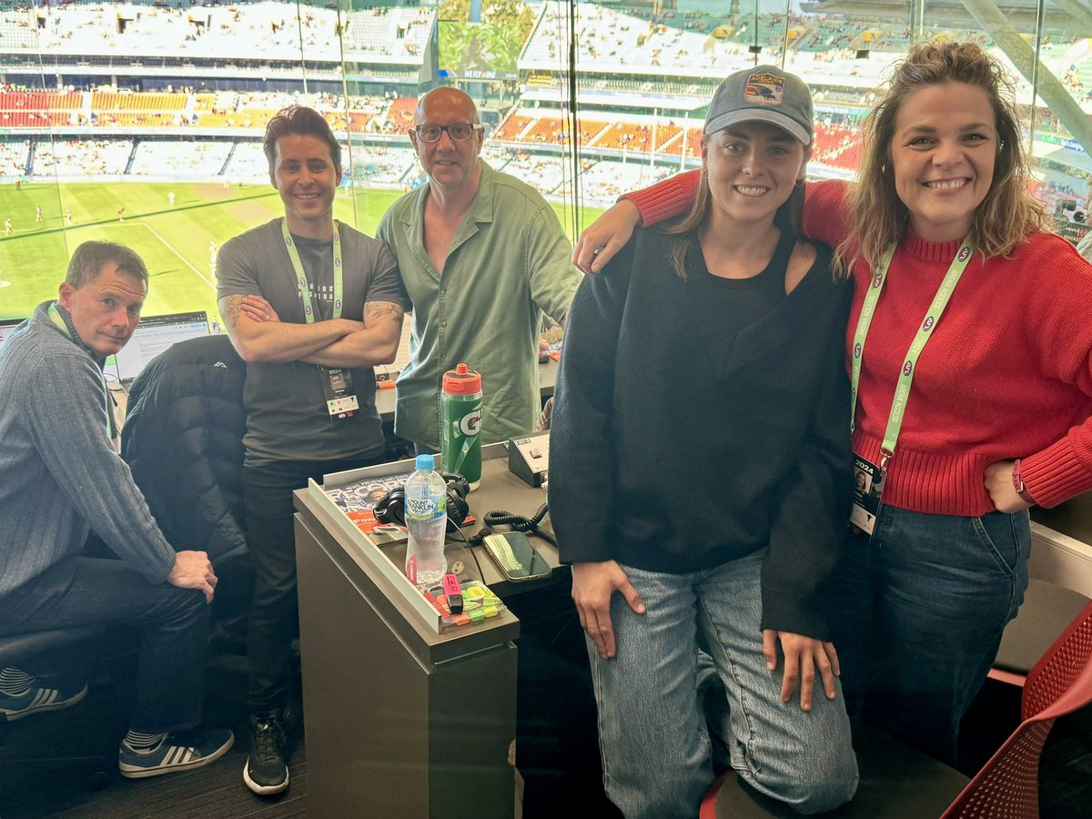 The conclusion to Sir Doug Nicholls round is coming next on Kaurna land.

4 Premierships and a games record holder in the box for the call!

Join us for #AFLCrowsEagles from 4 EST on <a href="/abcsport/">ABC SPORT</a>