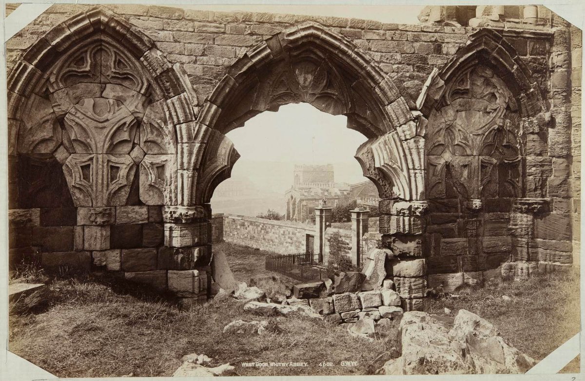 During a stay in Whitby in 1890, Bram Stoker discovered inspiration for ‘Dracula.’ 🧛

Published #OnThisDay in 1897, Stoker's classic Gothic adventure was inspired by the atmospheric ruins of Whitby Abbey, the names on graves at the nearby St Mary’s Church, and the town itself.
