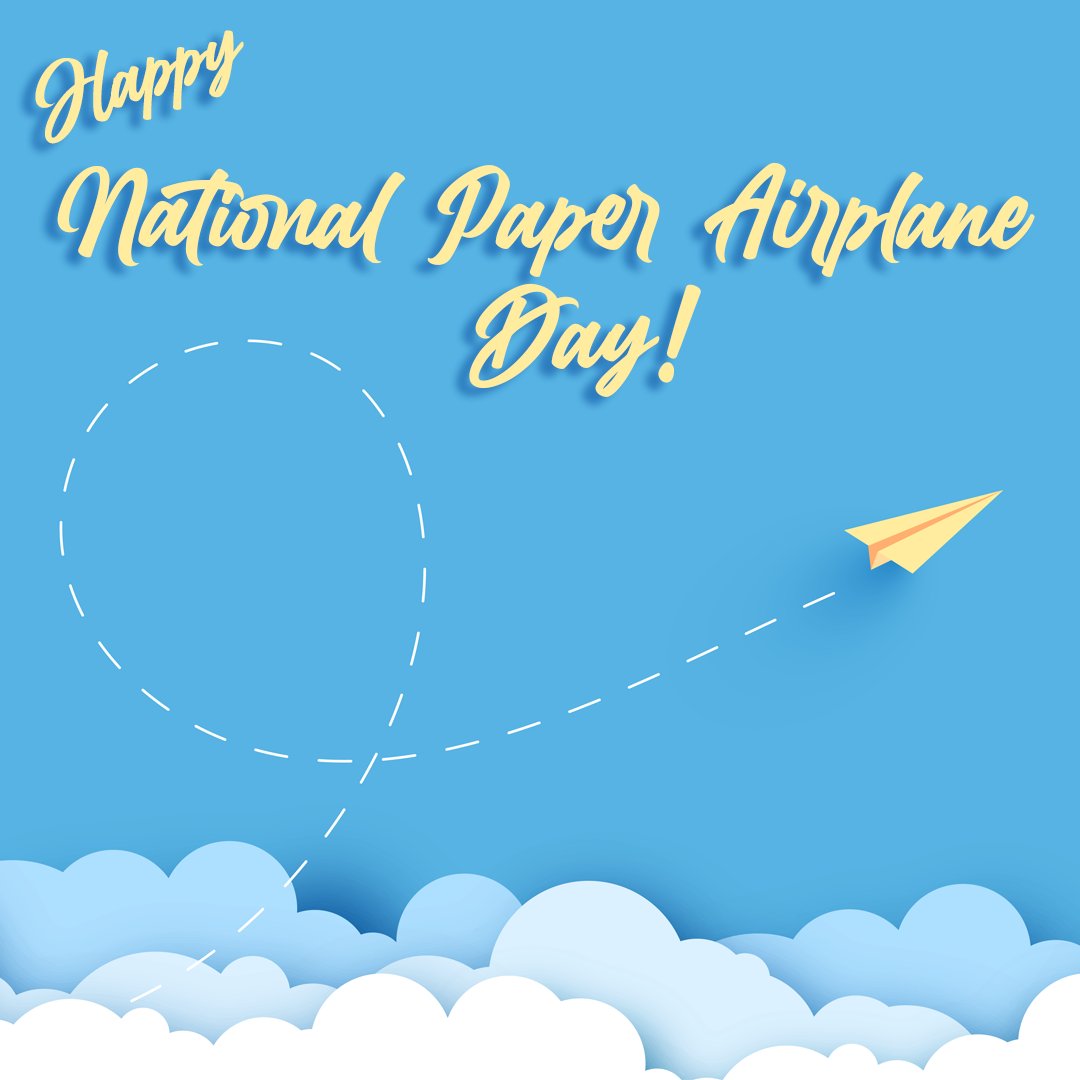 Did you know that paper airplanes were first invented in the 1860s and called paper darts? Wishing everyone a happy National Paper Airplane Day! . . . #flycapeair