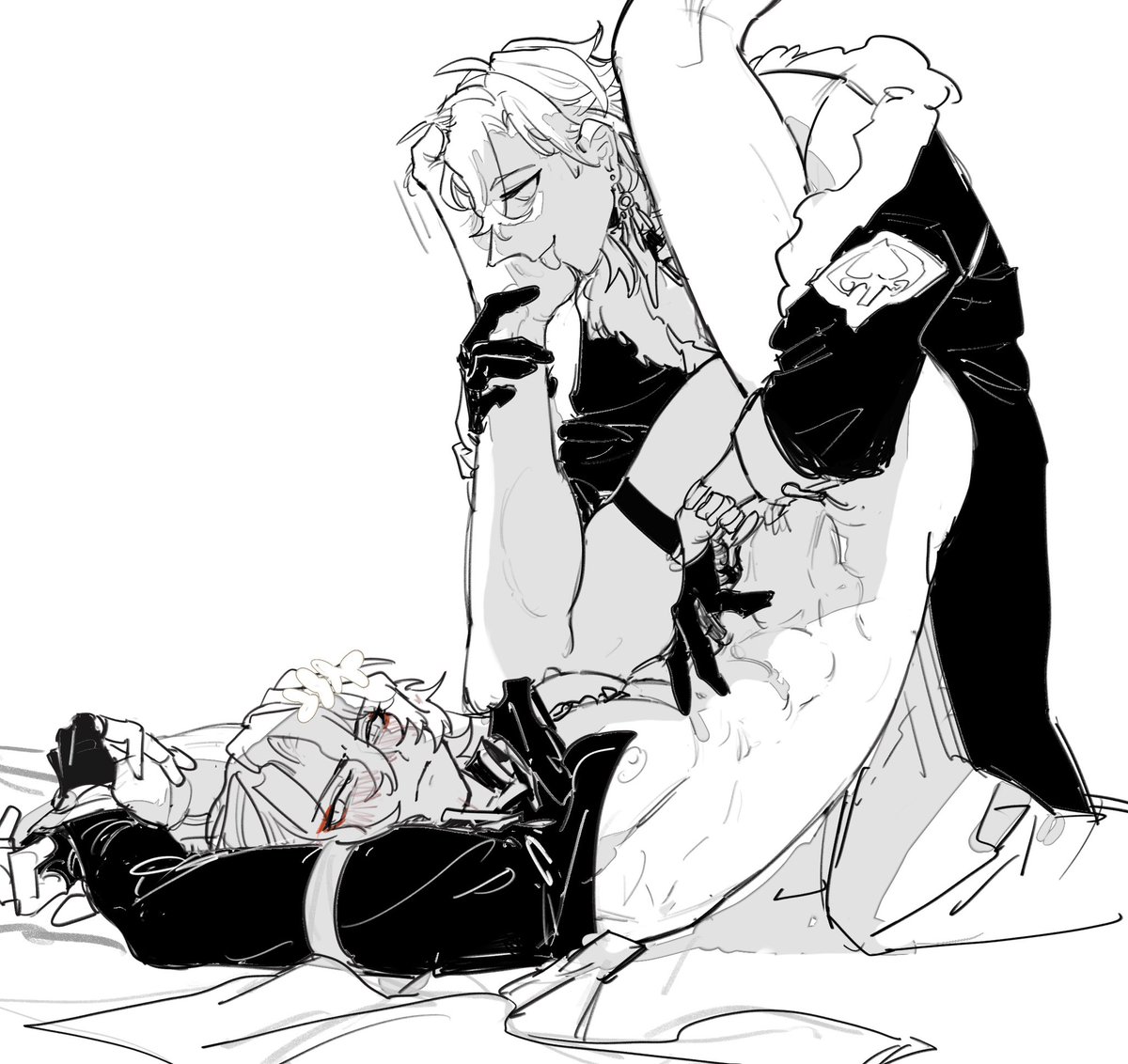 Akamucaomu's tweet photo. #Aventio 🦚🌿 画画肉腿 https://t.co/cTb5OZQj3K