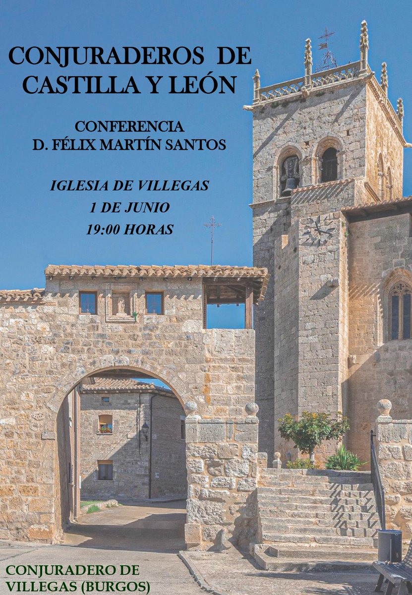 La asociación Puentipiedra de #Villegas, con la que colaboramos estrechamente en la conservación, estudio y divulgación del #patrimonio del municipio, del que #Villamorón forma parte, organiza esta conferencia sobre un asunto poco conocido. Animaros a asistir, os gustará.