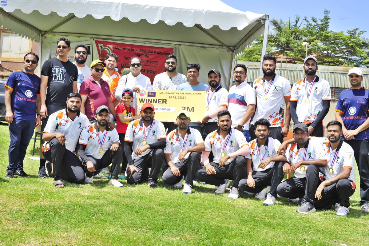 MMKUG999's tweet photo. Maharashtra Mandal Kampala successfully conclude Maharashtra Premier league 2024 ( MPL1) first time in Kampala, Uganda  with GM sugar as champion &amp; Mumbai Indians as runner up. https://t.co/PwyqErR8FA