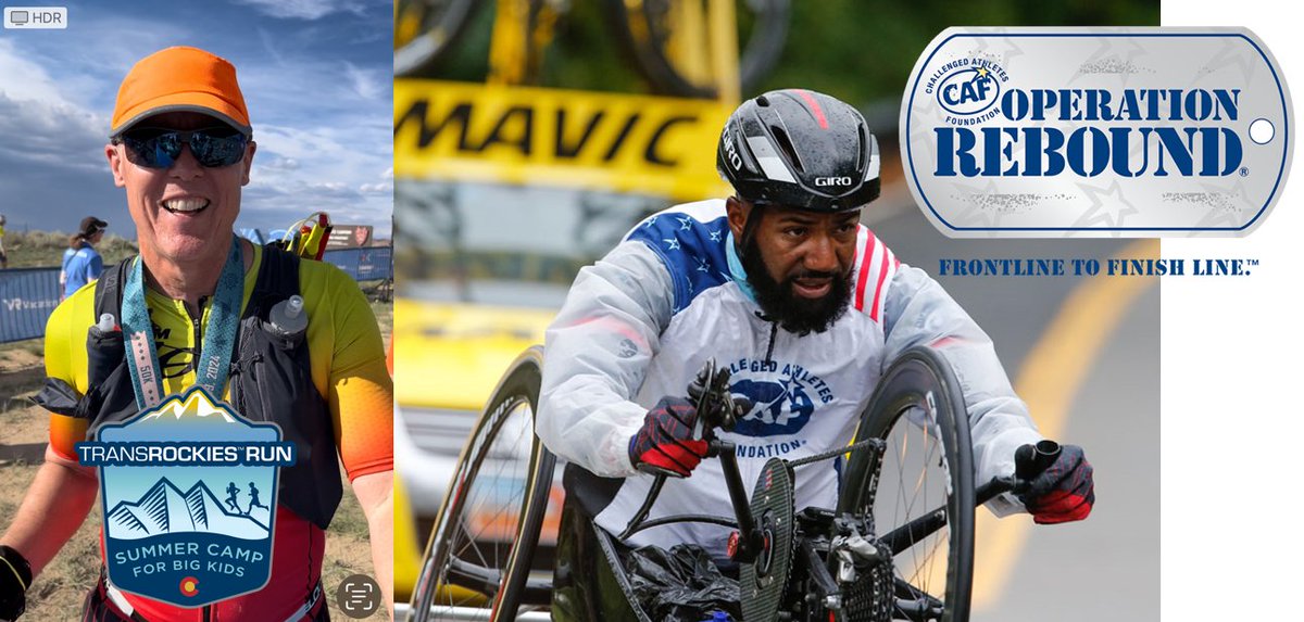 timhackbardt's tweet image. On this Memorial Day weekend join me in supporting the Challenged Athletes Foundation (CAF) which provides opportunities to strengthen the mental and physical well-being of members of the U.S. armed forces by clicking this link bit.ly/3K4cxii and donating.