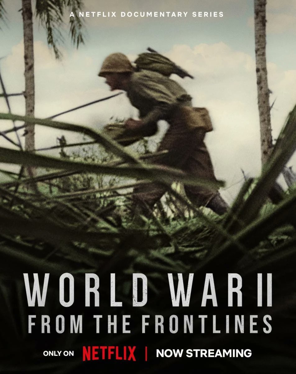 Recently started watching World War II: From the Frontlines on Netflix.
A breathtaking documentary series. Incredible restoration.