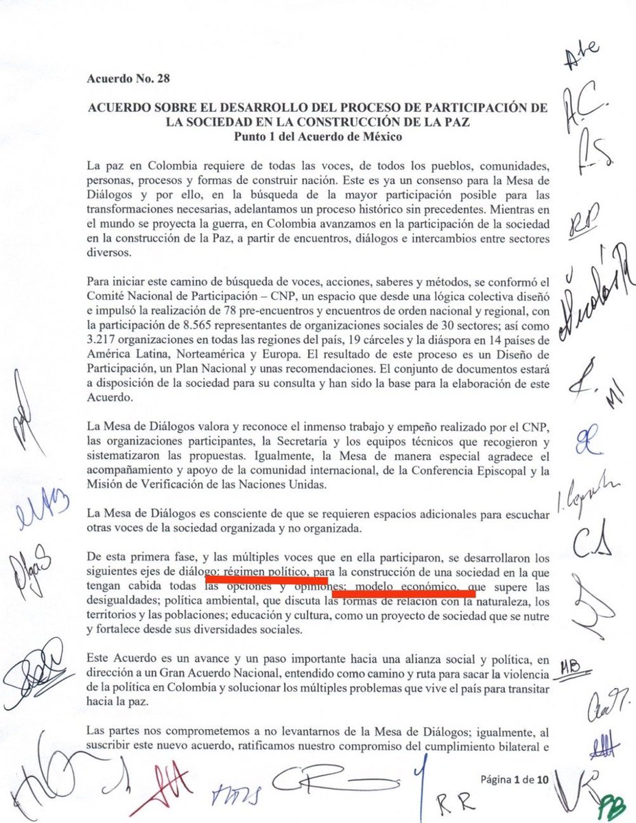 Petro negociara con sus homólogos del ELN el modelo económico de Colombia!! Esto es una clara ruptura Constitucional.