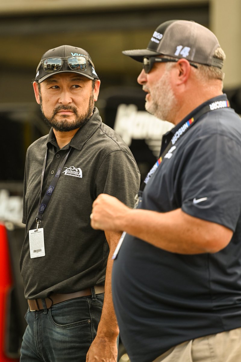 Tough day because Sponsors people came to the track, but @YKKAPAmerica race car was not on the track @CLTMotorSpdwy