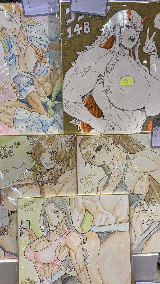 色紙今回オークション形式です!
入札希望の方お声がけください✨
14:00〆切りです

くがらさん@kugara4423 の激ウマ色紙もあります! 