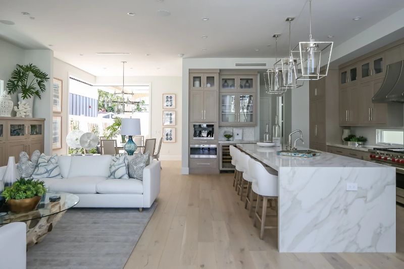 LaPlacaDev's tweet photo. Gleaming white marble countertops and ample natural light define this modern, luminous kitchen, inviting a sense of serenity and sophistication. Would you dine in this airy, open-concept space?  

#KitchenDesign #MarbleFinishes #BrightInteriors https://t.co/Pey7XwvcyH
