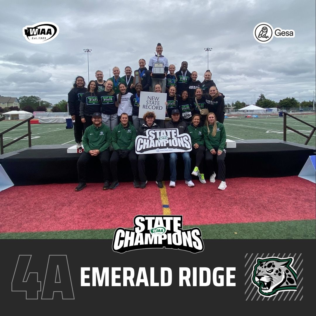 <a href="/GesaCU/">Gesa Credit Union</a> 4A Girls State Track &amp; Field Team Champions:

Emerald Ridge Jaguars

#wastatetf