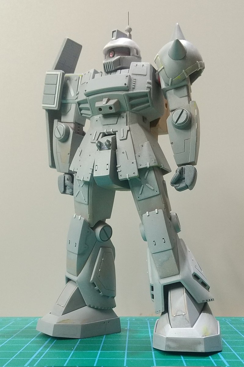 チマチマとディテール追加中です😄
#旧キット #ザクキャノン
#ガンプラ