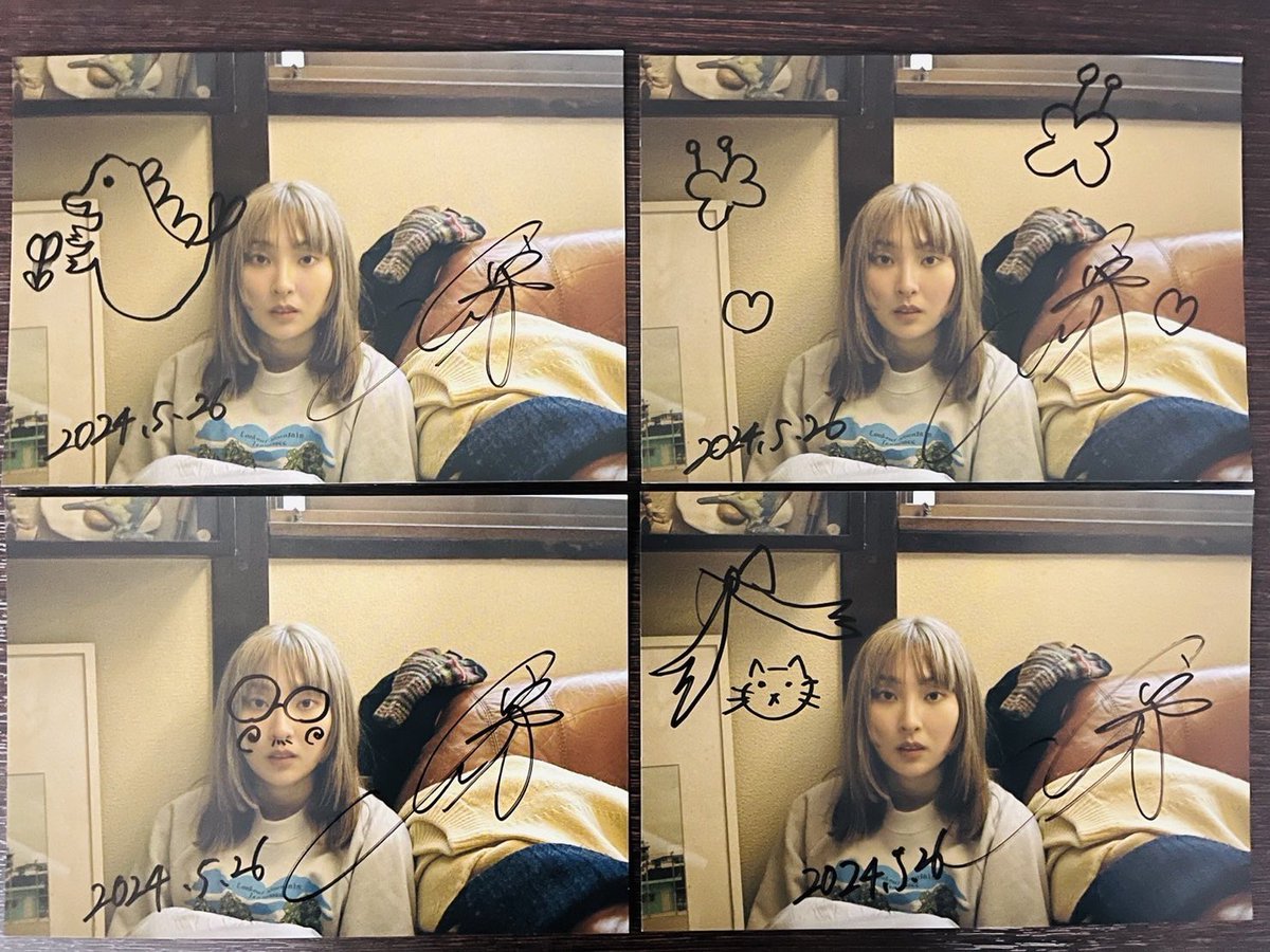 CDをご購入いただいた方にポストカードのお渡し会も🤲✨ ランダムで