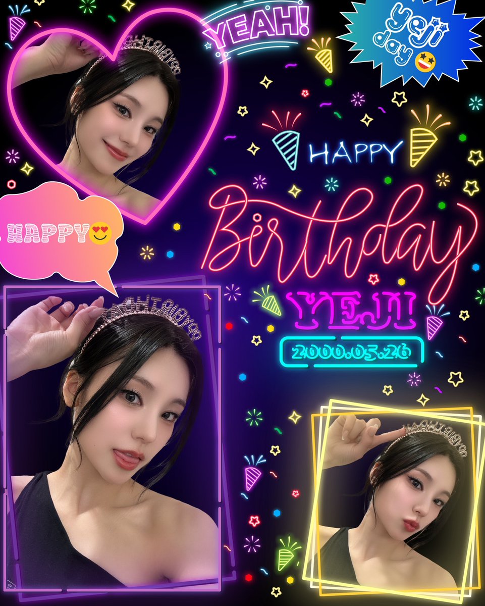 JYPEITZY_JP's tweet photo. YEJI HAPPY BIRTHDAY 🎂🎉
お誕生日おめでとう！！

#ITZY #MIDZY @ITZYofficial
#HappyYejiDay #예지
#아기고양이슈가파우더말랑공쥬_예지야생일축하해
#AceQueenYejiDay https://t.co/zvTChtOrU8