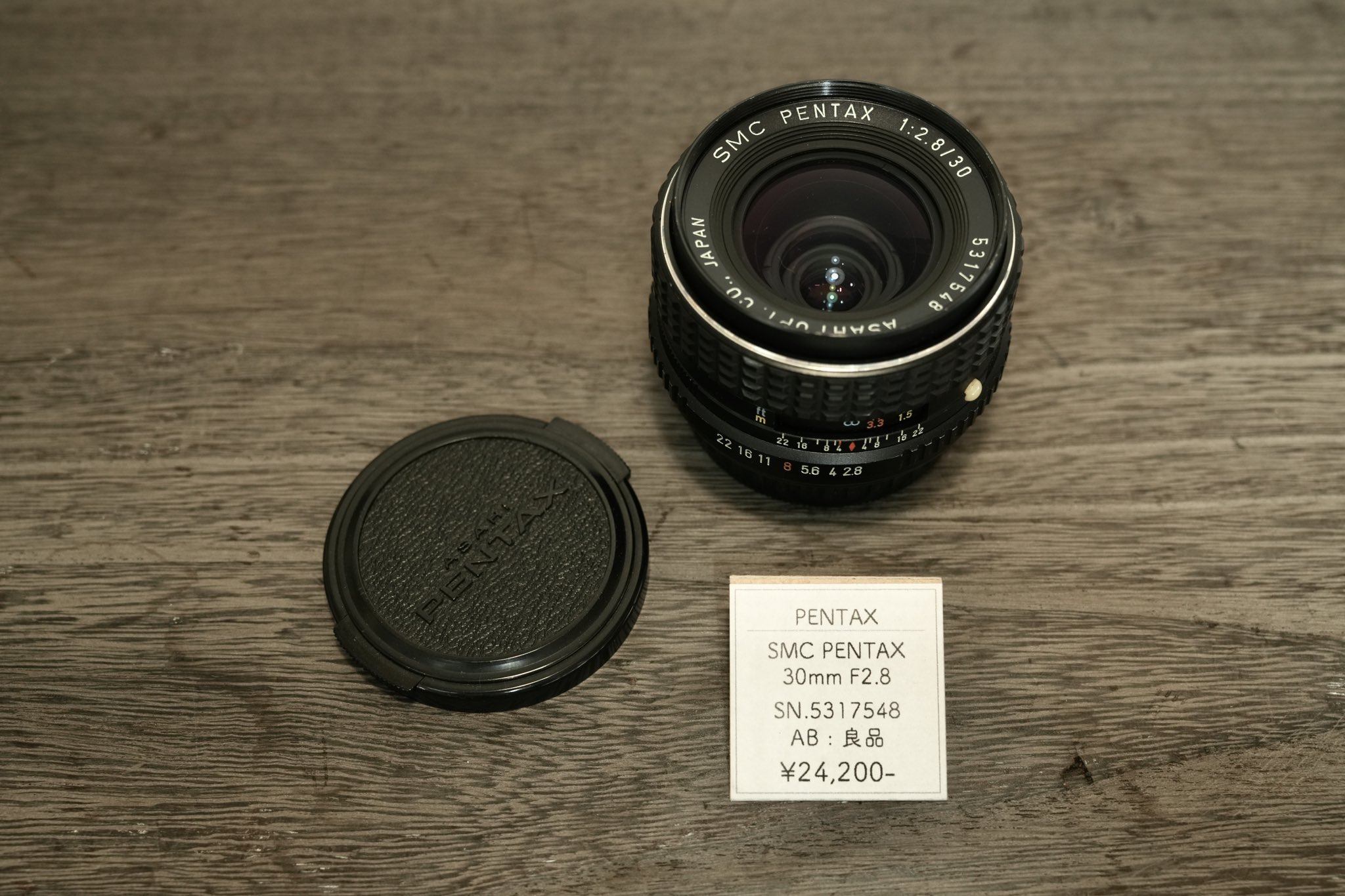 AB (良品) SMC Pentax ペンタックス A 24mm F2.8 初期不良返品