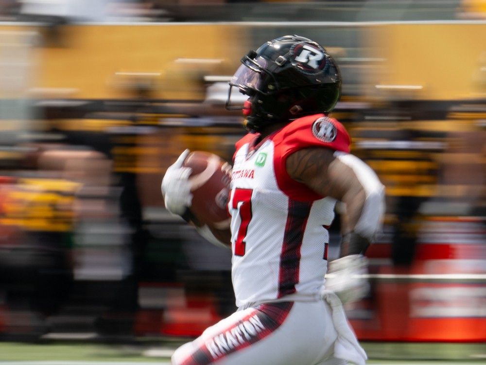 BACK IN FORM: DeVonte Dedmon looks like his old electric self as Ottawa Redblacks win pre-season opener ottawasun.com/ottawa-redblac…