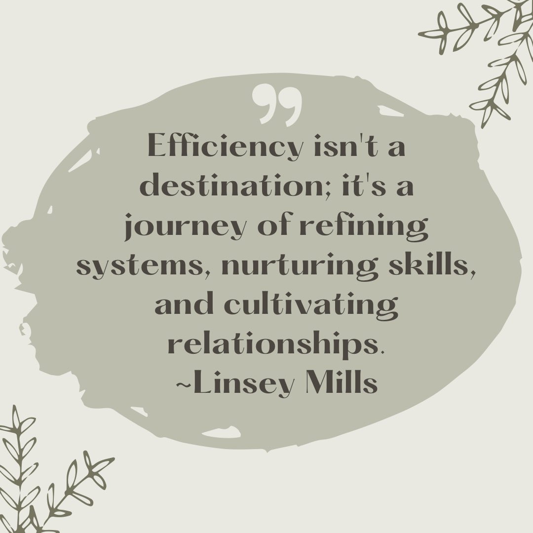 Linseymills's tweet photo. Efficiency isnโt a destination; itโs a journey of refining systems, nurturing skills, and cultivating relationships. ~Linsey Mills
#efficiency #destination #journey #lifejourney #cultivatewhatmatters
Follow #currencyofconversations #callinzgroup #simplyoutrageous https://t.co/6BslbKEqK1