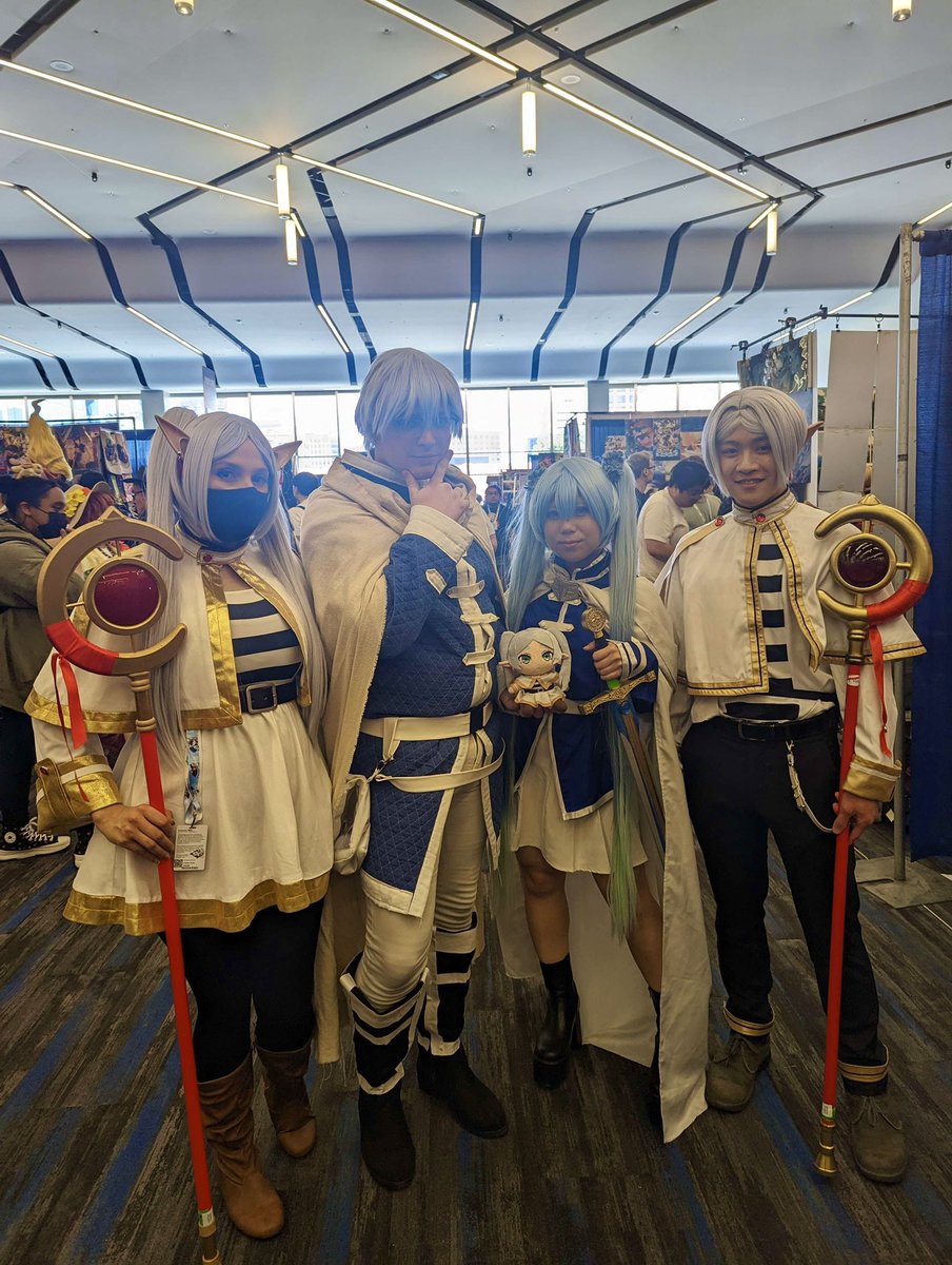 Cannichan's tweet photo. More from Frieren and friends at #Fanime later! https://t.co/aLH0dJb7nO