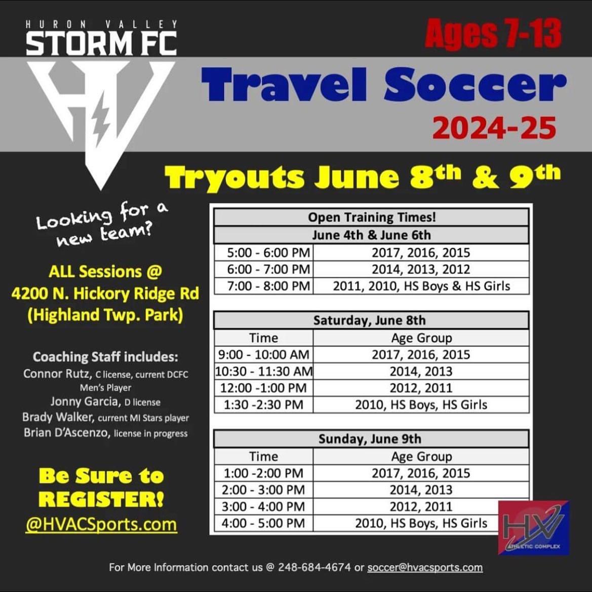 Coming up soon! 🗓️ HVACSPORTS.COM @ConnorRutz @bw48843  @JonnyGarcia69  #hvstormfc #soccer #hvacsports