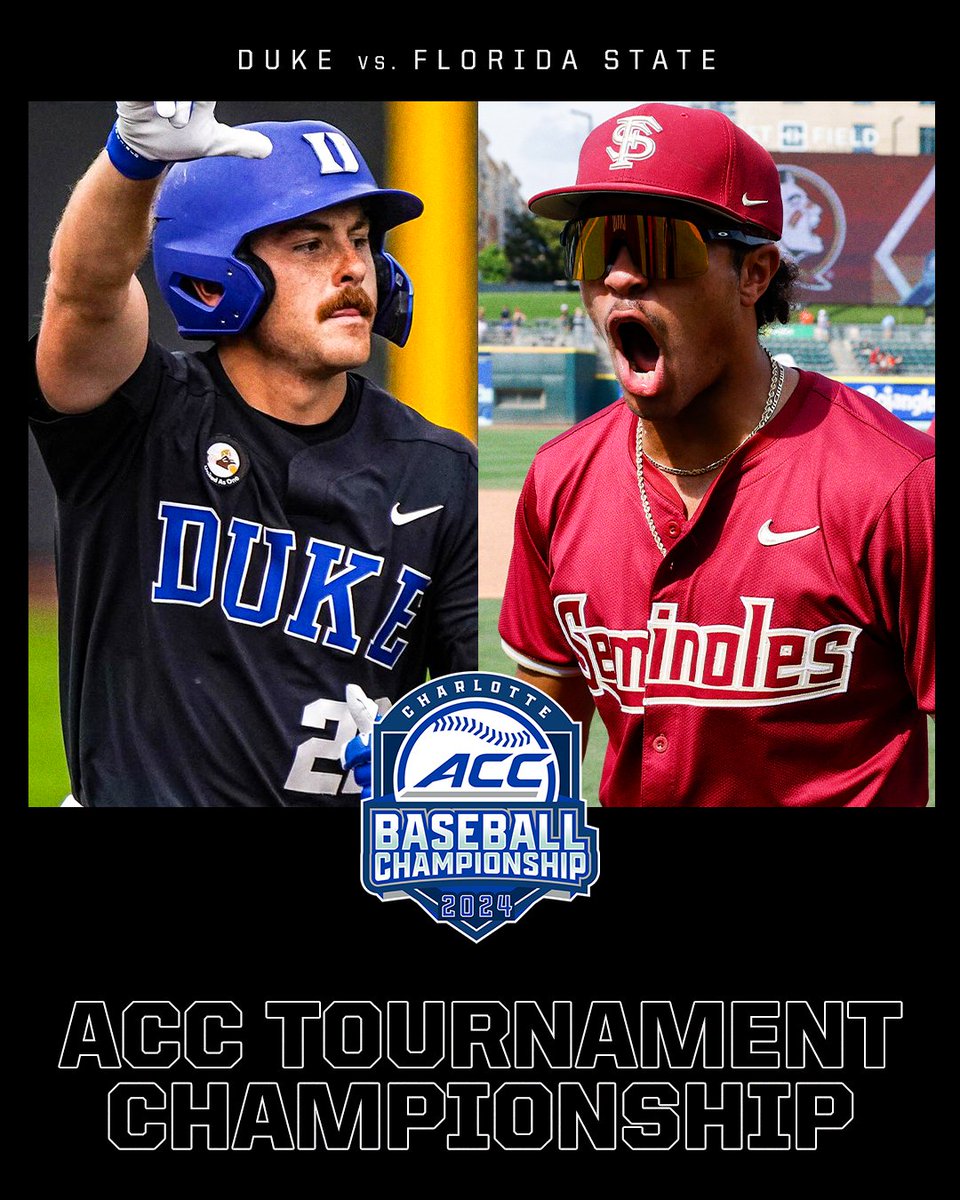 THE ACC CHAMP GAME IS SET 🏆