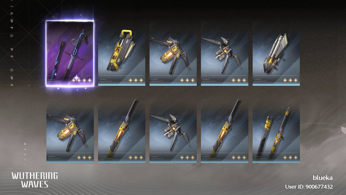 utasiregar's tweet photo. gacha wuthering wave pertama kali dapetnya senjata, kapan karakter nya? 😂 https://t.co/euvuLtP3I5