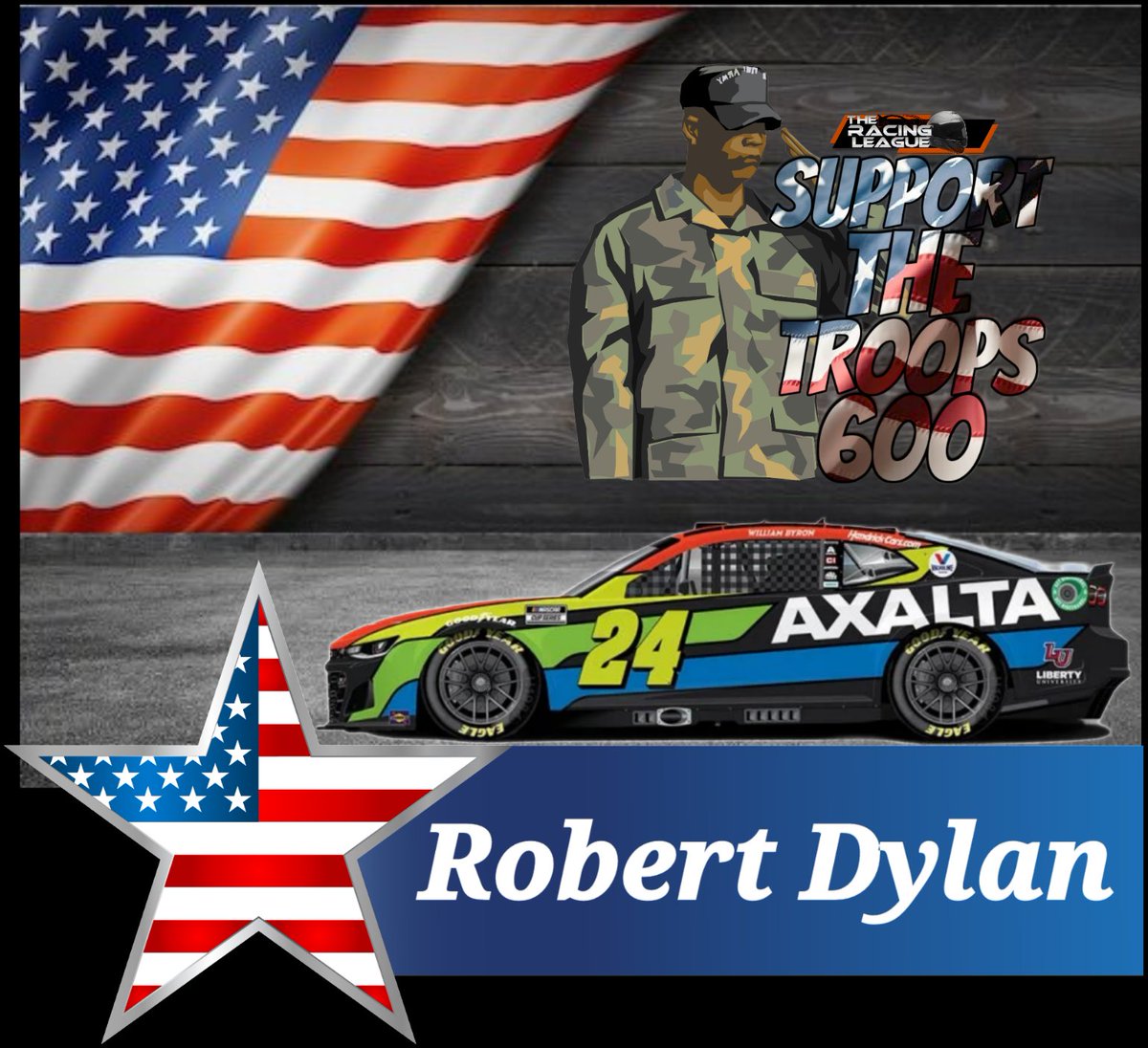 Kwilfrid5's tweet photo. Halfway and @_RobDylan wins stage 2 of #SupportTheTroops600 https://t.co/Hqmgqx8Bu7