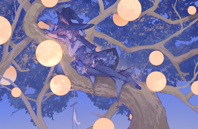 「sitting in tree」 illustration images(Latest｜RT&Fav:50)