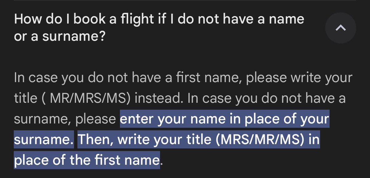 @meinmokhtar Letak Nur kat first name & Ms kat last name. Biasa untuk orang Indonesia yang single name saja. Trust me, saya travel agency top 5 AirAsia.