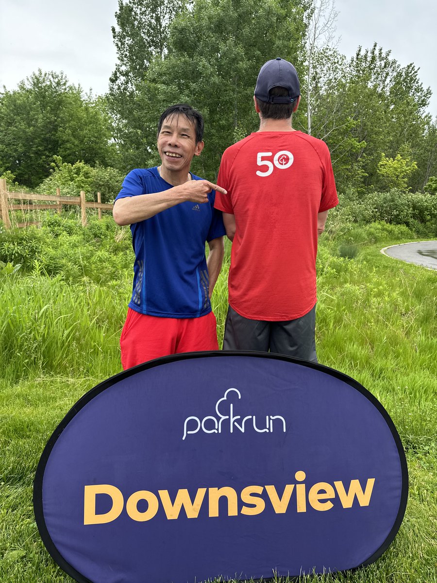 🌟 parkrunner Spotlight! 🌟
Shoutout to Michael Cho who completed his 50th parkrun today. All of his parkruns were completed in Downsview! 🥳
Congratulations! 🎉 We love having you as part of the parkrun family.
🌳 #loveparkrun