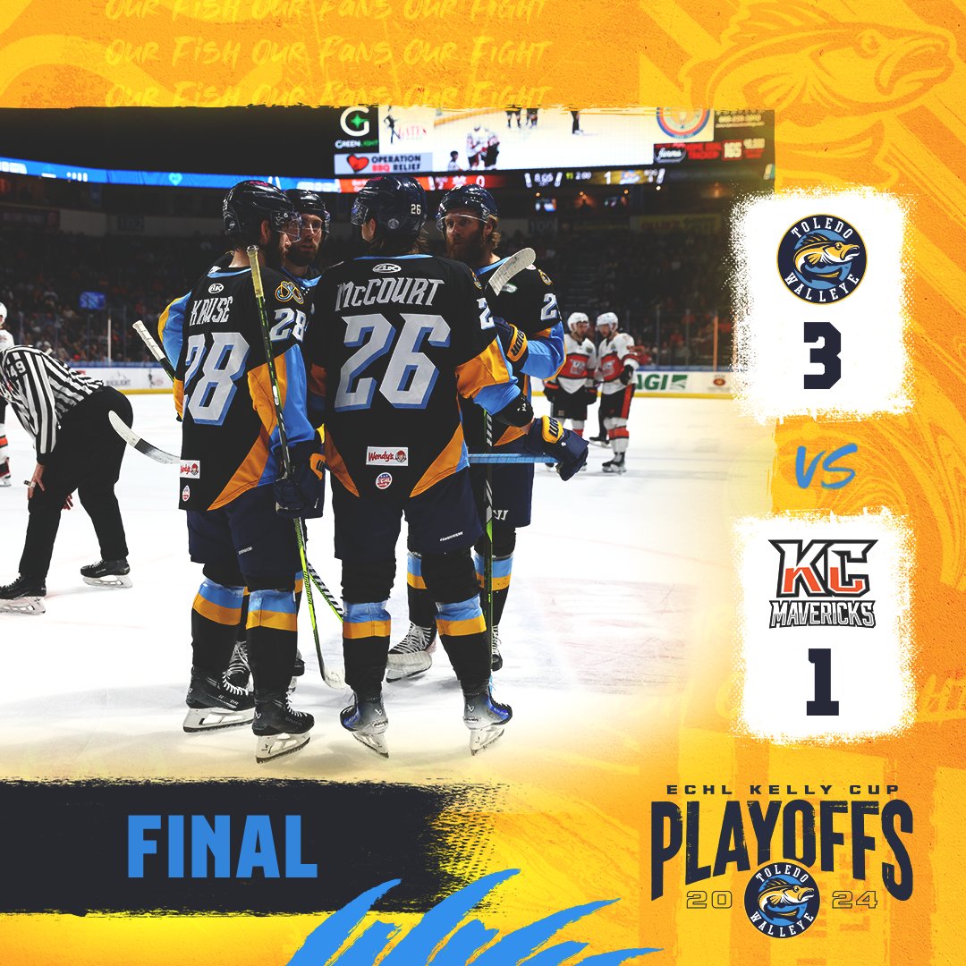 ToledoWalleye's tweet photo. WE'RE NOT DONE, FOLKS 😎 https://t.co/yhfD4KvzHX