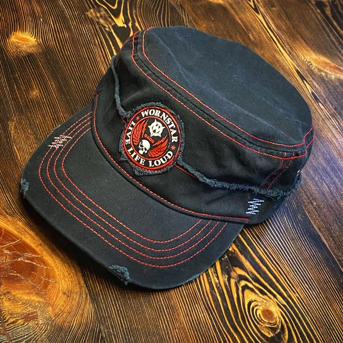 wornstar's tweet photo. Shop our selection of cool hat designs! ☠️ 💥 TRUCKER HATS • CADET HATS • BEANIES
https://t.co/WFxfMQwbfL 

#wornstar #wornstarclothing #hats #truckerhats #cadethats #beanies #unisexhats #livelifeloud https://t.co/K3Cp69fPyj