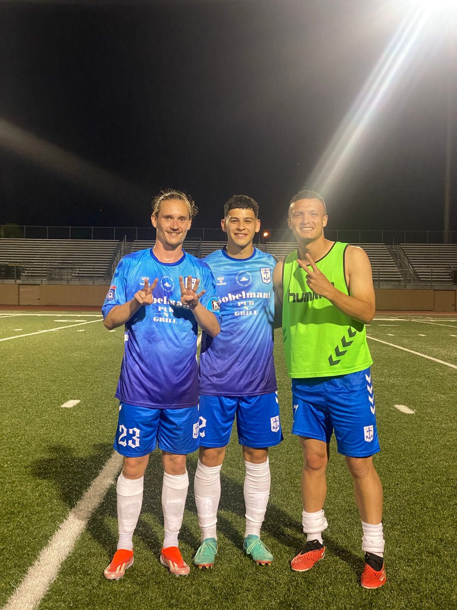 Tonight’s goal scorers:

Max Ludwig in the 41st, 61st, and 92nd minutes.
Juan Lopez in 24th and 63rd minutes.
Sam Abreu in 98th minute. 

#mketorrent #anchorsdown #supportlocalsoccer