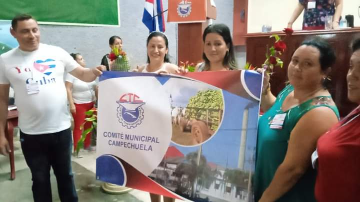 En Campechuela ratifican a la compañera Marisleydis Rosa Saborit como Secretaria General de la Central de Trabajadores de Cuba 
#campechuelahoy.
#ProvinciaGranma