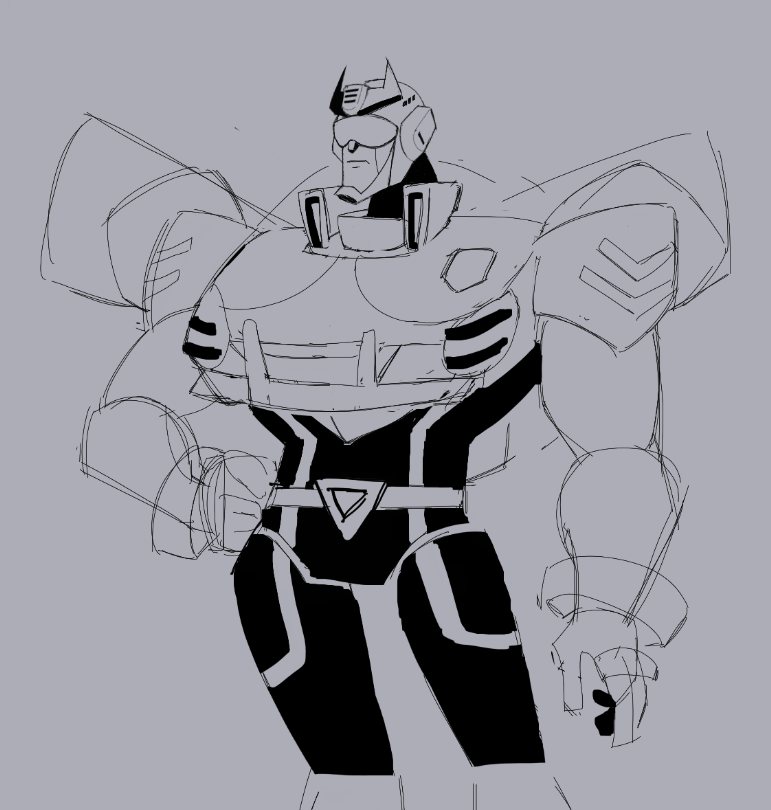 idea for a auto-trooper prowl🚓 based on Captain Commando ⭐️