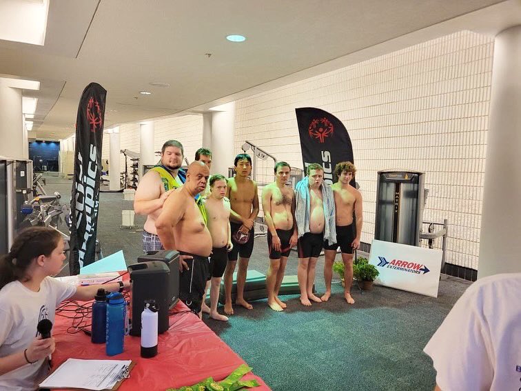 SOGAchampions's tweet photo. It was a busy and eventful day for Swimming at #SOGASummerGames! Great job, everyone! #SpecialOlympicsGeorgia #StateSummerGames #ChooseToInclude https://t.co/hZ2OhMiqyw