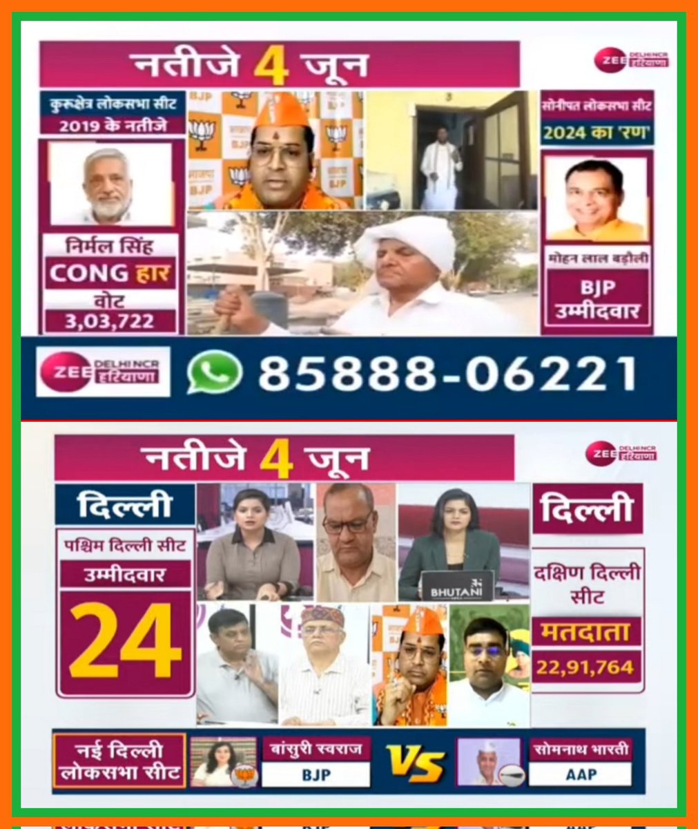 avdhaish's tweet photo. कल हुए #loksabhaelections2024phase6 के मतदान को लेकर @ZeeDNHNews , @NetworkItv , @Khabarfast , @SaharaSamayNews की चर्चा में भाग लिया।
#LokSabhElections2024
#6thphasevoting https://t.co/K8oUySwcSS