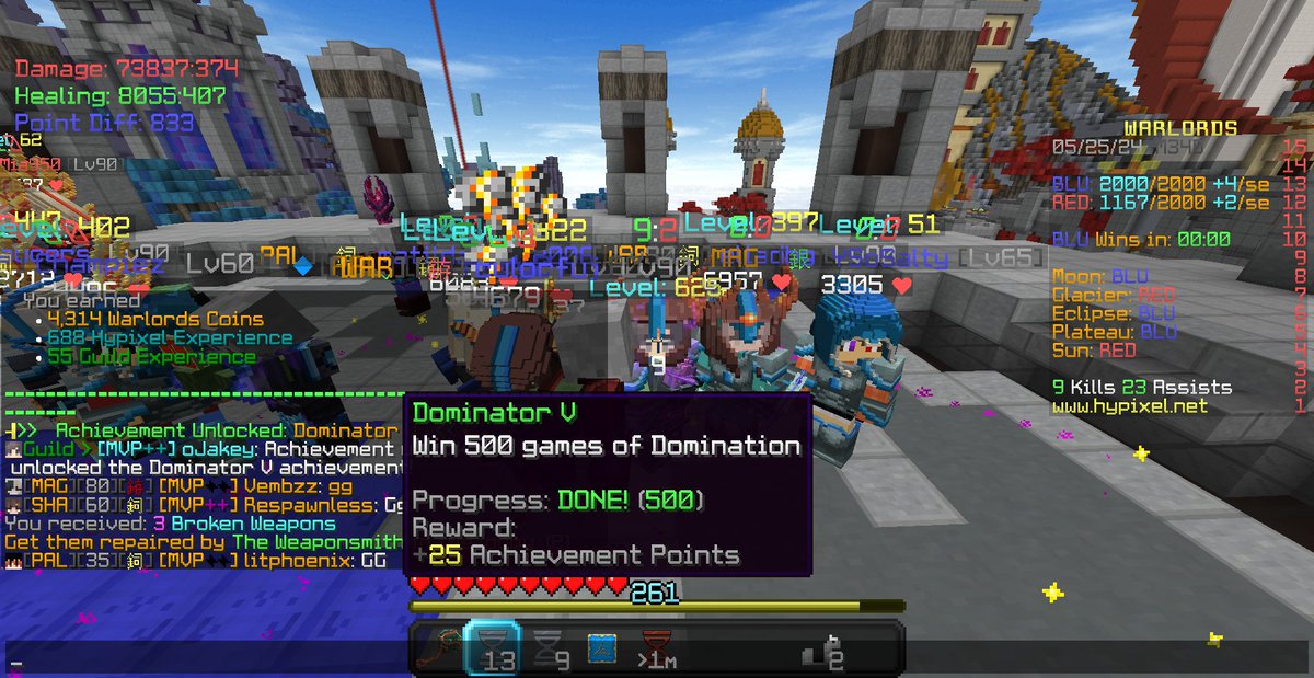 oJakeyyy's tweet image. max warlords !! 🥳🥳 2 games left for max server :)