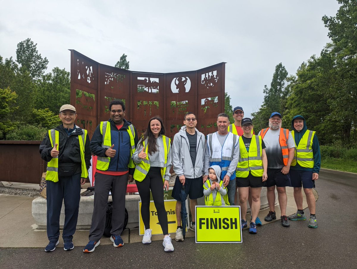 Downsview parkrun #142 had 89 people ran, jogged and walked the course, of whom 29 were first timers to Downsview and 12 recorded their new Personal Bests! 🥳
The event was made possible by 10 amazing volunteers.  💜
🌳 #loveparkrun