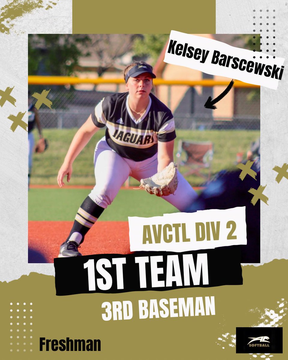 Congrats Kelsey Barscewski on your 1st Team Selection!