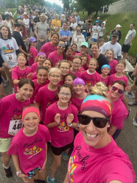 What a way to start the weekend! Peachies 🍑 on the Run were on the move - proud to participate in the Kick-off to summer 5K with this amazing group of girls <a href="/ghapspeach/">GHAPS-Peach Plains</a> <a href="/ghschools/">GHAPS</a>