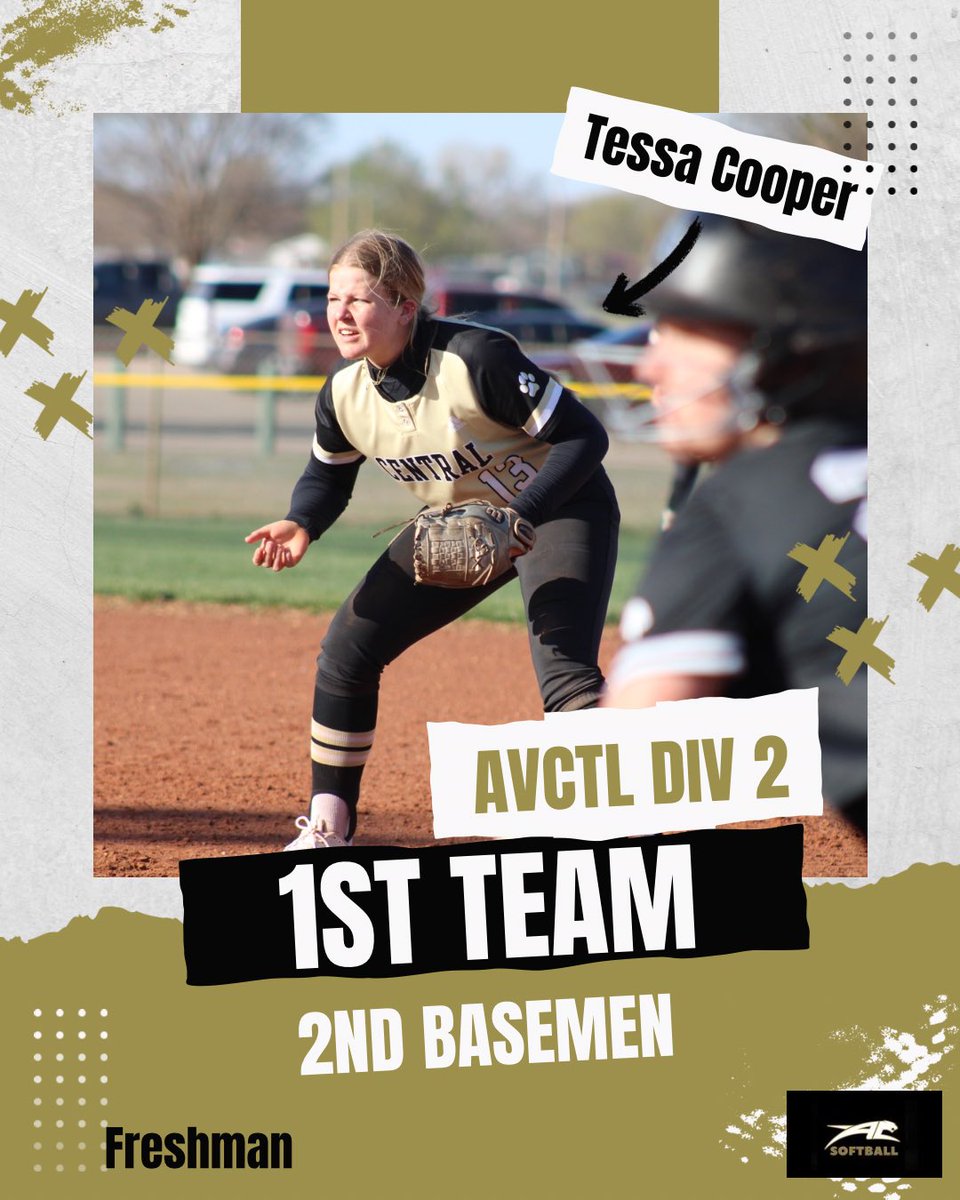 Congrats Tessa Cooper on your 1st Team Selection!