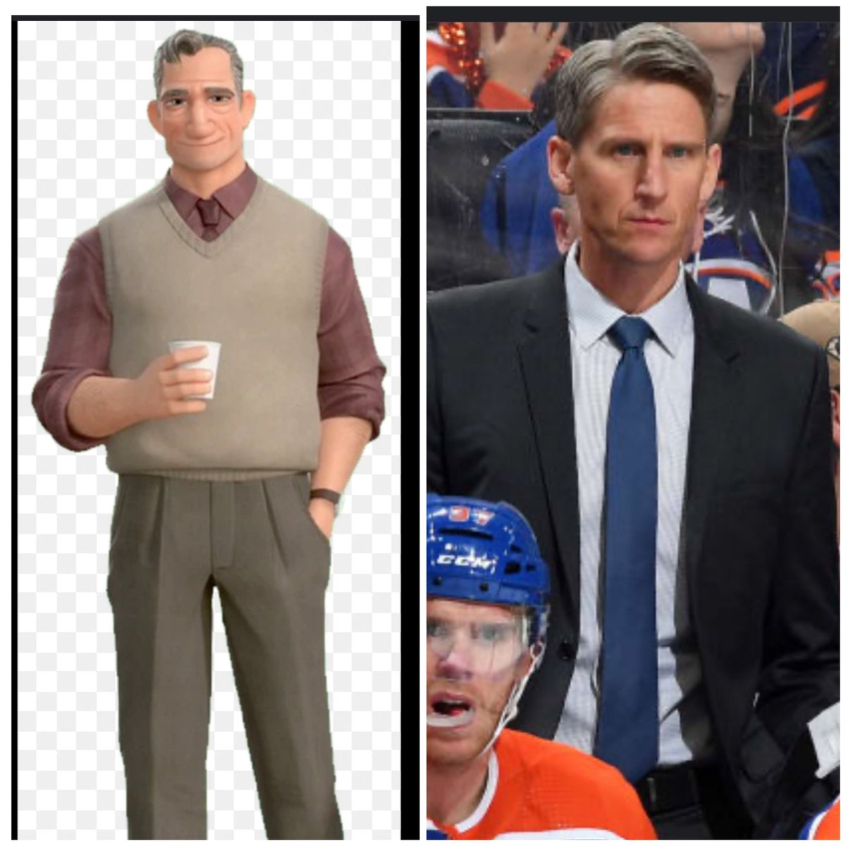 ctran217's tweet image. Go Dallas Stars!!! Look at this resemblance! Needless to say we are cheering for the Stars to win this series! @DallasStars