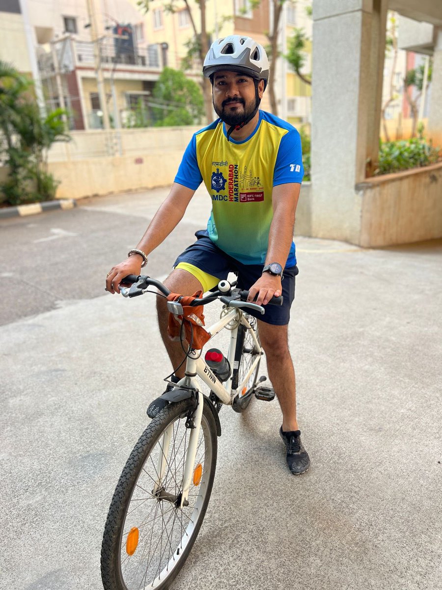 GirirajHarsola's tweet image. Attempted first long ride 🚴🚴 and finished weekend with run and ride. 
#RunForFun
#RunnersOfTwitter 
#Fitindia 
@HiHyderabad 
@happy_hyderabad 
@Ravi_1836 
@hydrunners @HydCyclingTrack @HydcyclingRev