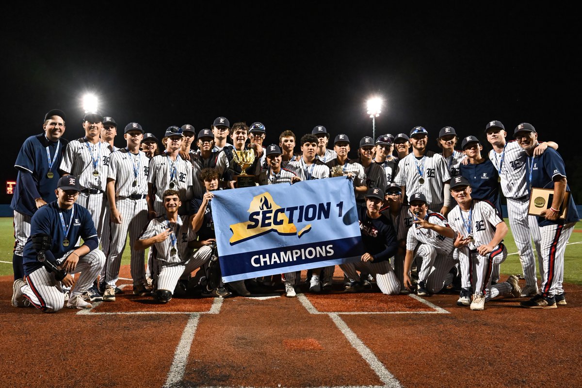 Mike Smith (@livemike_sports) on Twitter photo There you have it, <a href="/EastchesterBB/">Eastchester Baseball</a> is your Section 1 champion!
The Eagles knock off Fox Lane today, erupting for six runs in the top of the first and holding on for a 6-4 win. It's more than fitting that Eastchester claims the Dom Cecere Trophy. There you have it, <a href="/EastchesterBB/">Eastchester Baseball</a> is your Section 1 champion!
The Eagles knock off Fox Lane today, erupting for six runs in the top of the first and holding on for a 6-4 win. It's more than fitting that Eastchester claims the Dom Cecere Trophy.