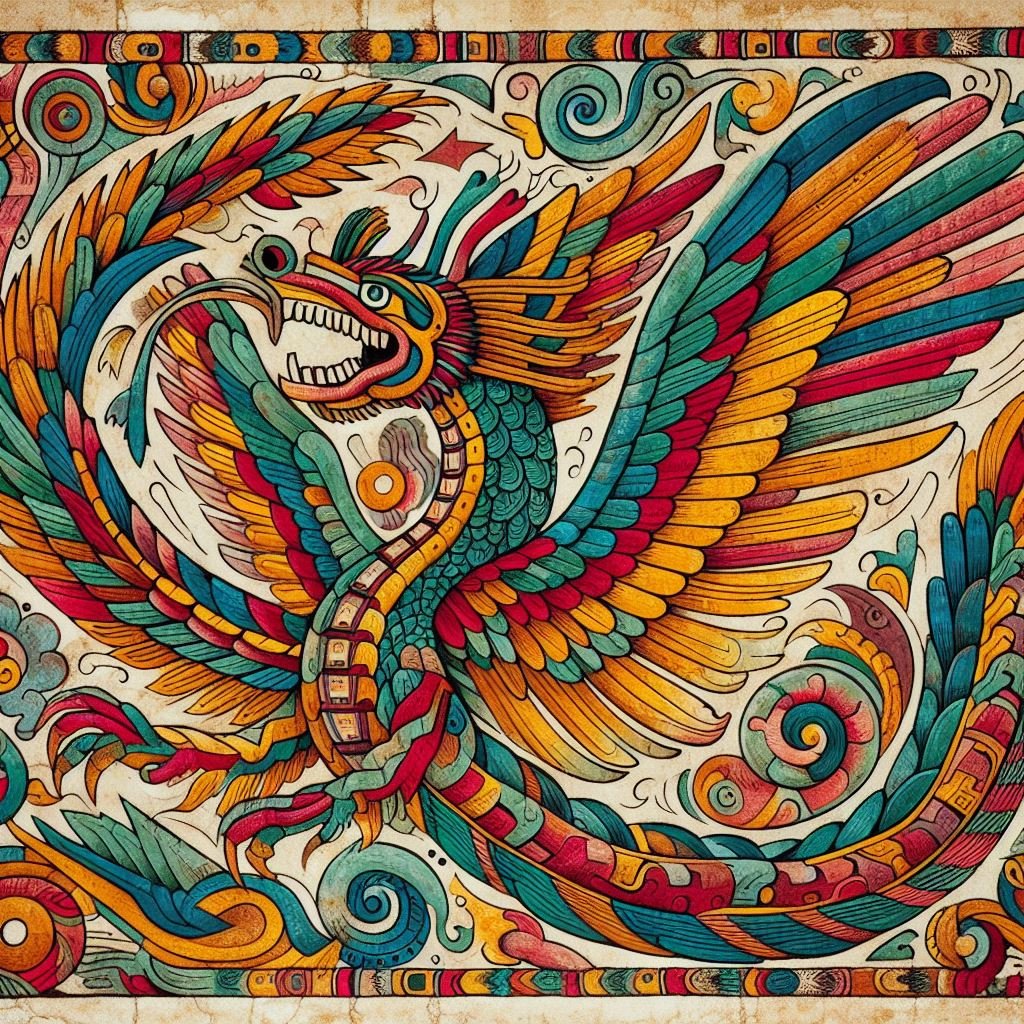 millermarkg's tweet photo. Which is mine and which is MSN #Copilot AI? #ai #aiart #art #sketching #ancientmexico #codex #codices #wingedserpent #quetzalcoatl https://t.co/dCAEGv2e1B