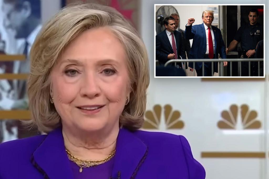 nypost's tweet image. Hillary Clinton blames fellow women for costing her 2016 election: ‘I’m supposed to be perfect’ trib.al/wsZ3BZ2