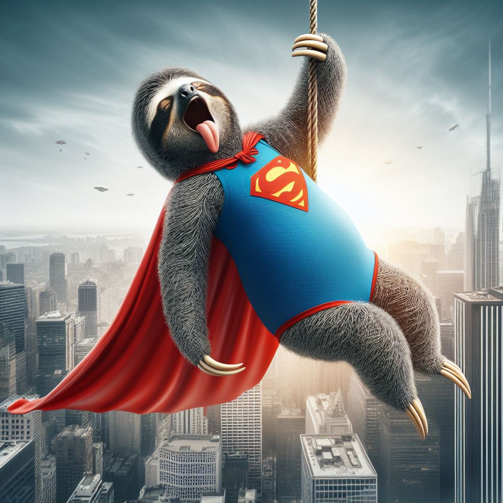 sloth superhero