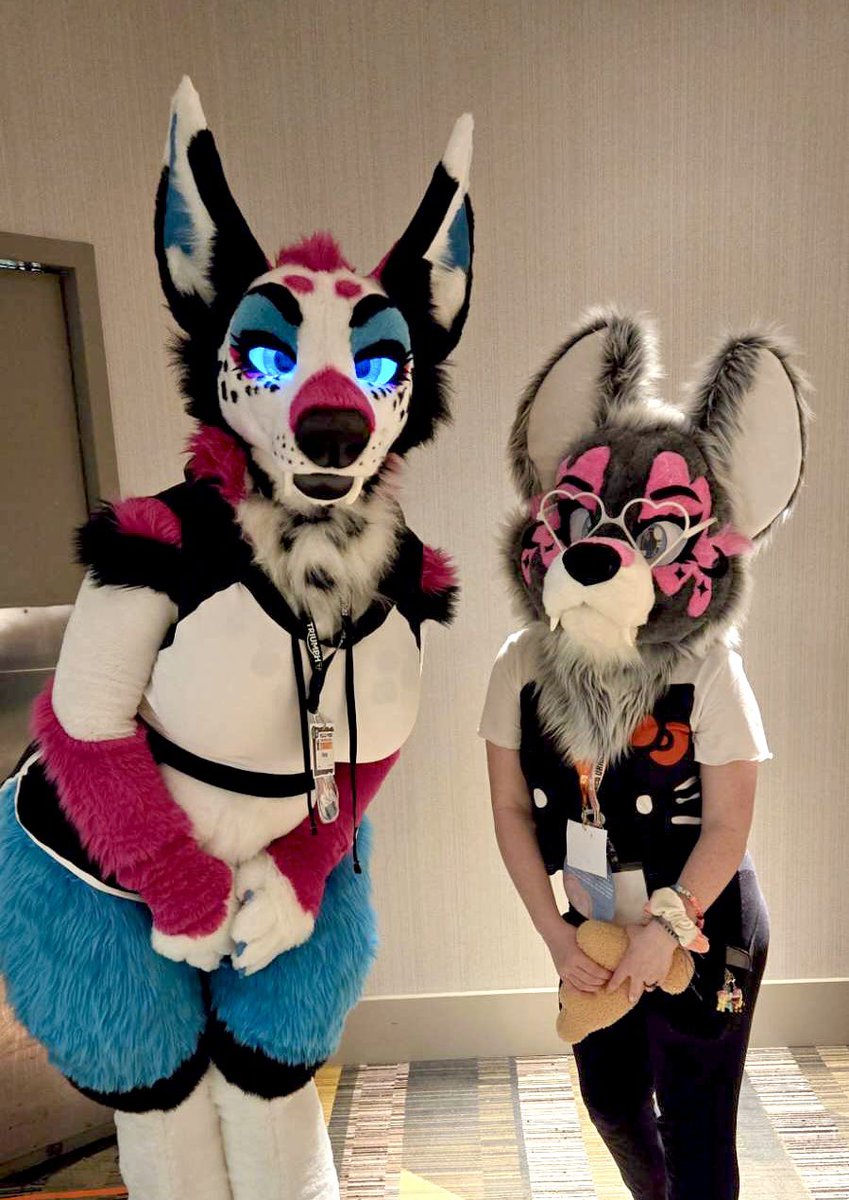 Y’all I found the coolest fursuit at furlandia Please yall what is their @ ?