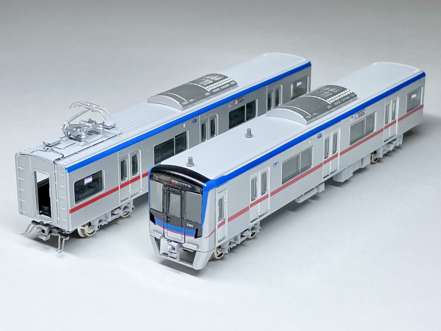 遊々倶楽部 京成3200形更新車8M 基本4両セット ジャンク品 N