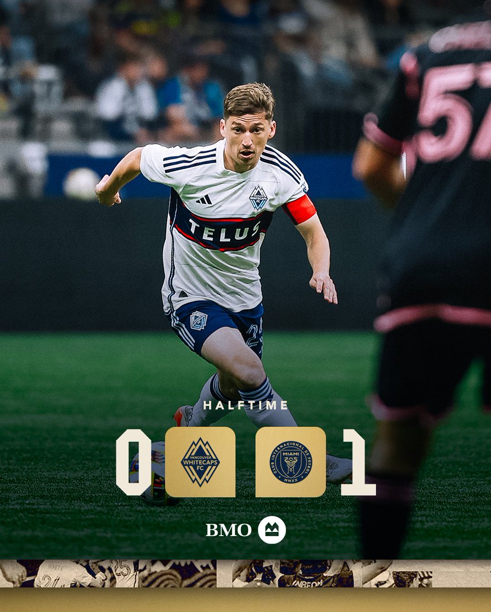 Down at the half. Tune in now on #MLSSeasonPass on the @AppleTV app or listen at @AM730Traffic 📺 bit.ly/MiamiAppleTVHo… #VWFC x @BMO